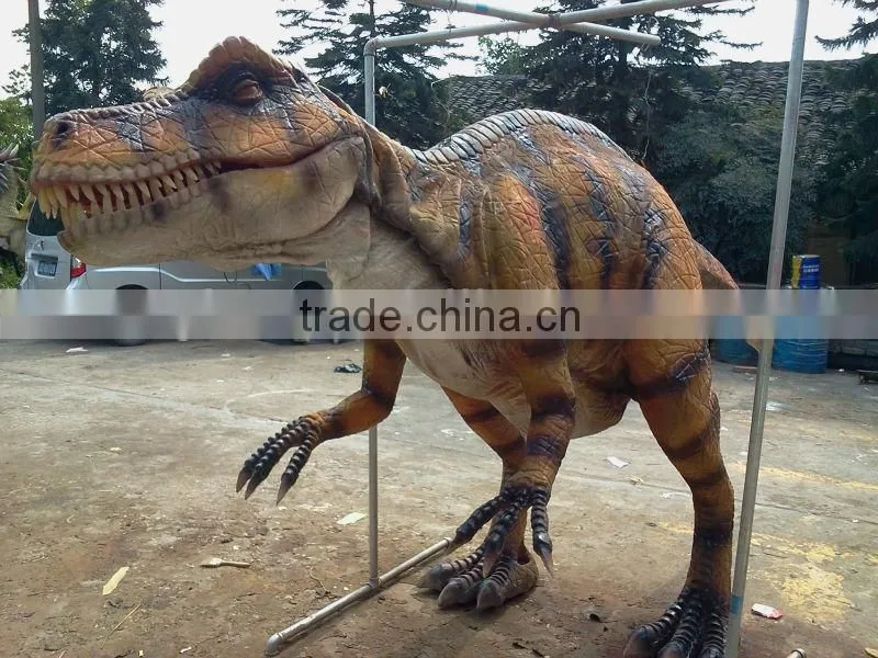 hide legs walking with dinosaur costume