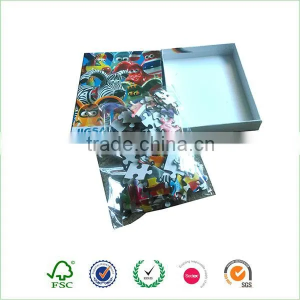 Custom made cardboard 3d puzzle animal