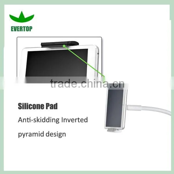 Long Arm height adjustable bed destop tablet holder flexible cell phone/Lazy bed desktop tablet call phone standTS-TPH03B