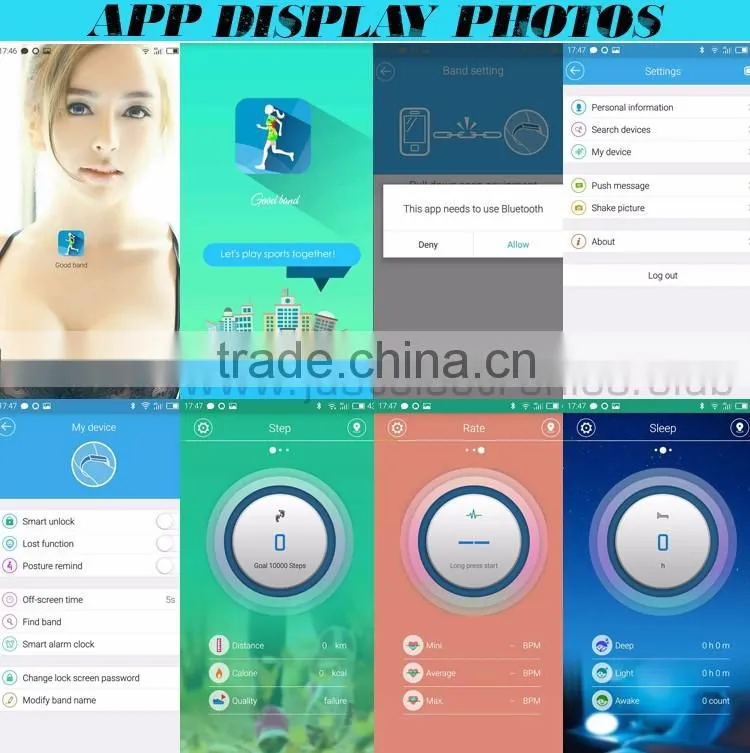 Shenzhen Manufacture CE Rohs Smart Bracelet For IOS and Android
