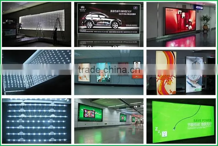 LED backlit led curtain, LED Ladder Backlight Module, DC 12V