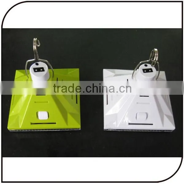 2 color emergency portable Remote Control rechargeable tent light 25 led solar camping light
