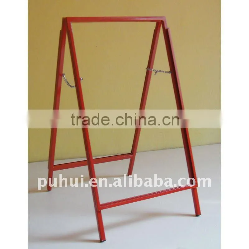 free standing poster holder
