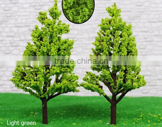 scale plastic model tree in building materials HO 3d models