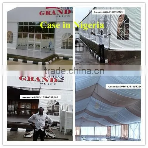 table for 500-1000people China wedding tent