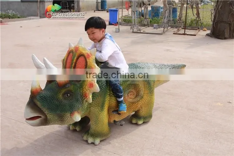 Amusement kids rides electronic dinosaur rides toy for kids