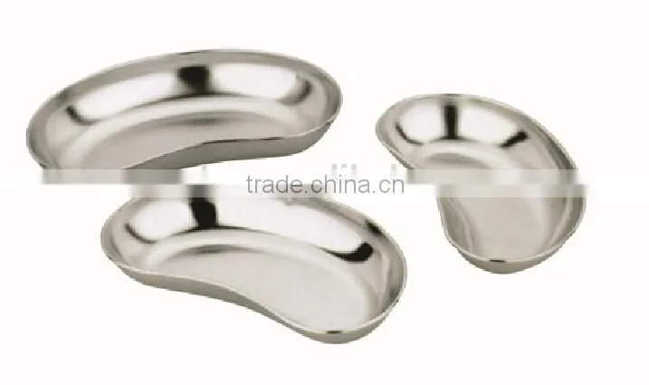 MK03-723 Hospital Surgical Medical Stainless Steel Medical Hollow Ware Instruments Deep Kindney Shape Plate