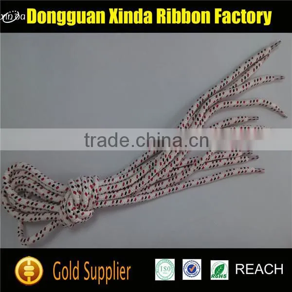 High Quality Custom Polyester Flat Tubular Shoelace
