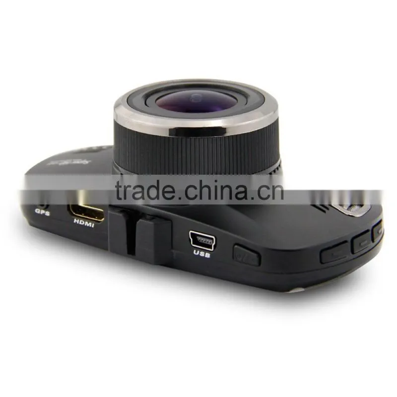 High-end latest 1440P Ambarella A12 Chip With GPS Car Dash Camera