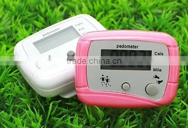 Digital Multifunction Promotional Walking Pedometer with Calories and distance