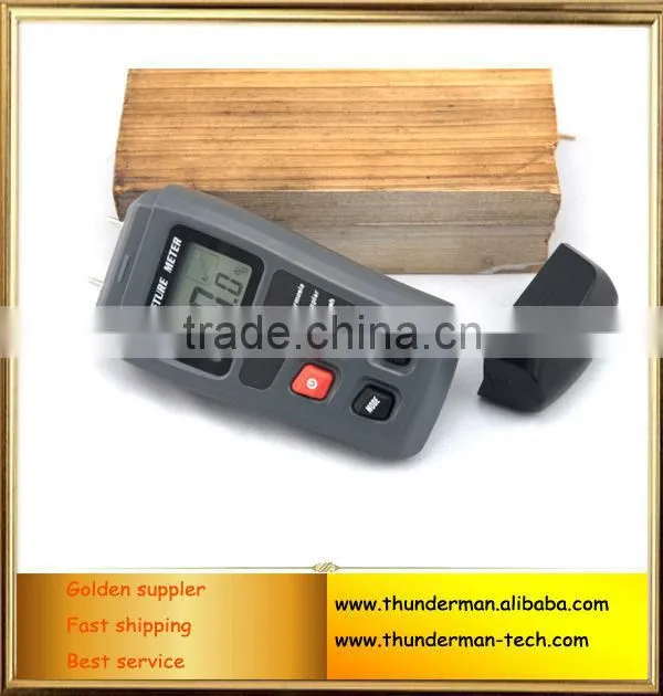 LCD display 2-pin digital moisture meter for wood