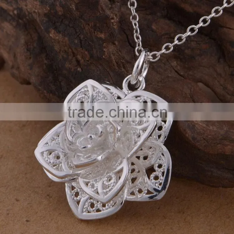 beautiful plated china wholesale 925 silver jewelry set