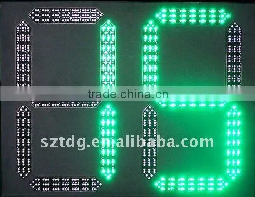 mini flashing cheap green led traffic warning lights