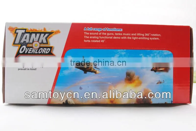 1:24 electric tank with light & music
