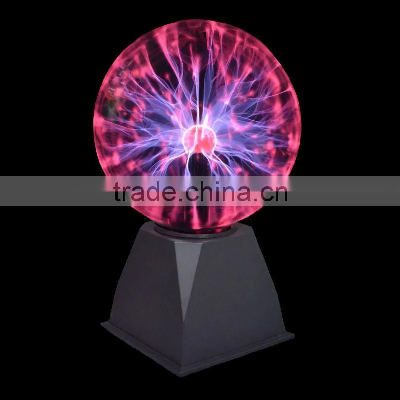 5" plasma ball with butterfly