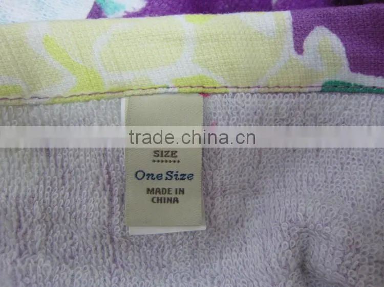 2016 wholesale cheaper purple pineapple printed cotton swim beach towel