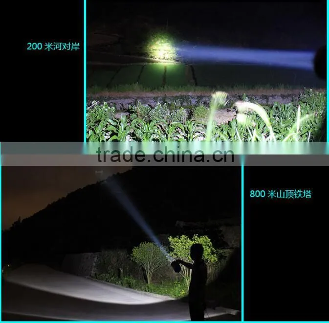 3900 working lamp searchlight USB Mobile PowerBank led multifucntion work flashlight