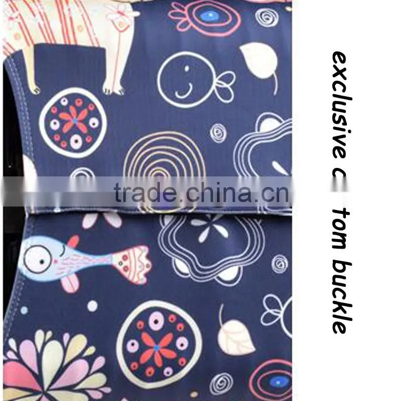 Fashion Custom Printing Polyester Spandex Luggage Cover Trolley Bag Protective Cover