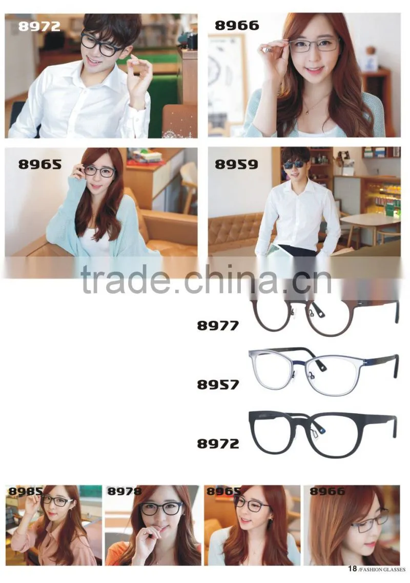 custom fashion classic TR90 optical frames reading glasses manufacturer directly supply