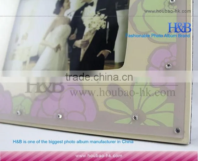 Lovely 8*12 Inch Acrylic Colorful Daughter Photo Frame