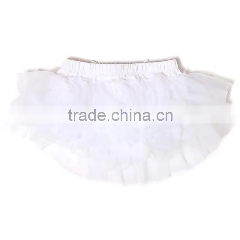 New Design Cute Summer Girl Short Underwear Ruffle Soft Baby Chiffon Hot Pants
