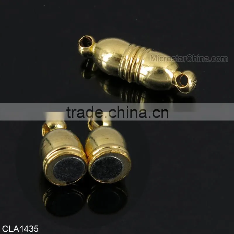Fashion jewelry components top quality zinc alloy material leather bracelet clasp