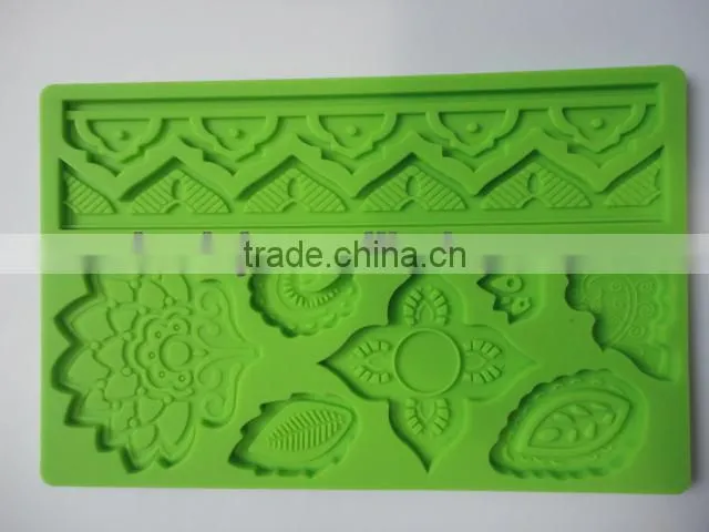 English letters fondant silicone mould