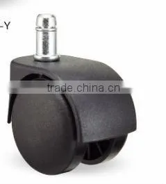 bw black nylon caster wheels fit for all types of office chairs in furniture casters