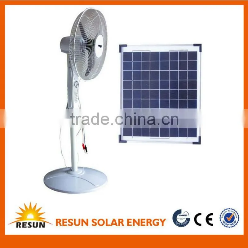 Hot sale 16 inch solar fan DC fan