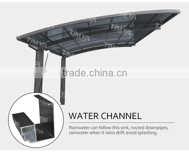 2015 New Style Aluminium high snow load carport