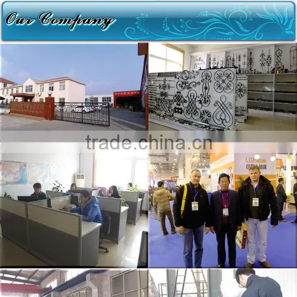 decorative forged iron fence pickets solid bars pickets