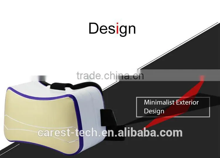 Wholesale VR headset 3D glasses virtual reality google cardboard glasses in high quality