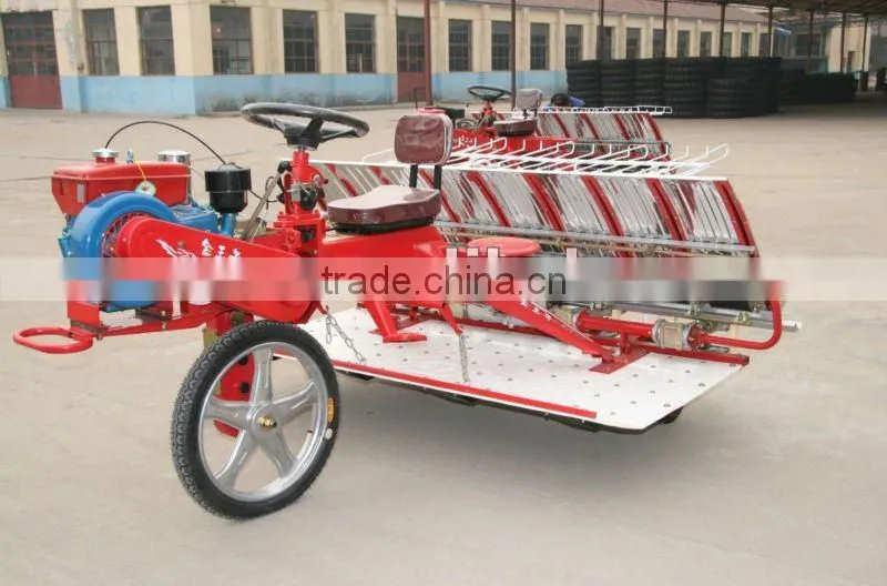 6 row 300mm rows distance Riding type Rice Transplanter Model 2Z-6300B