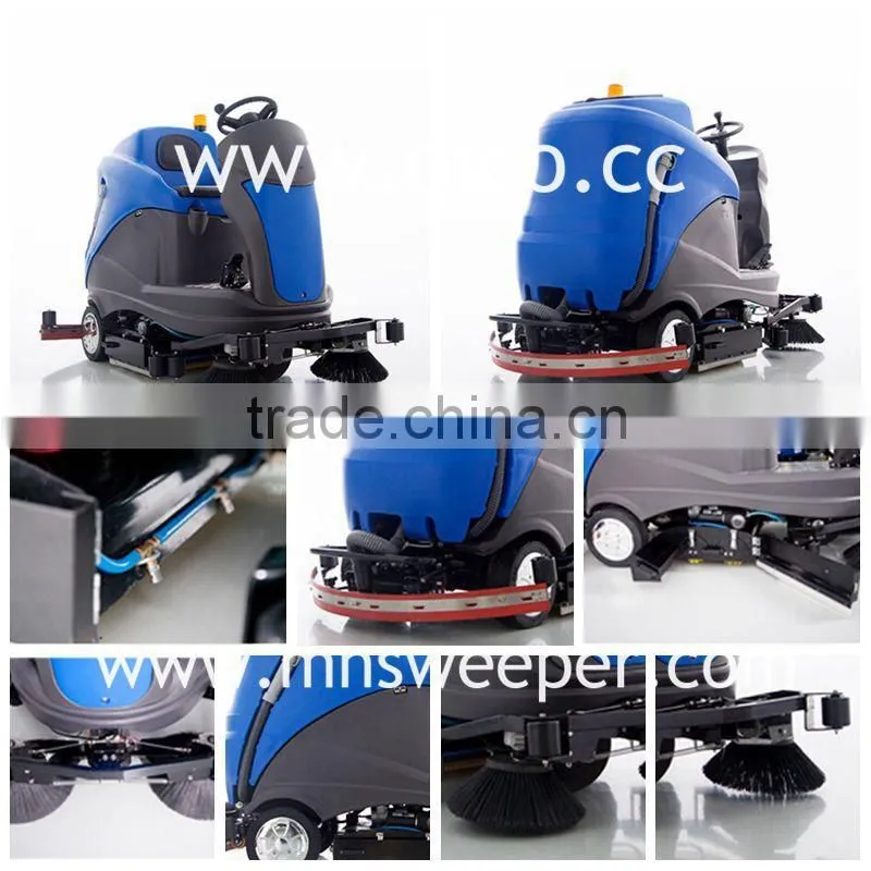 High quality OR-X10 battery powered ride-on floor sweeper-scrubber