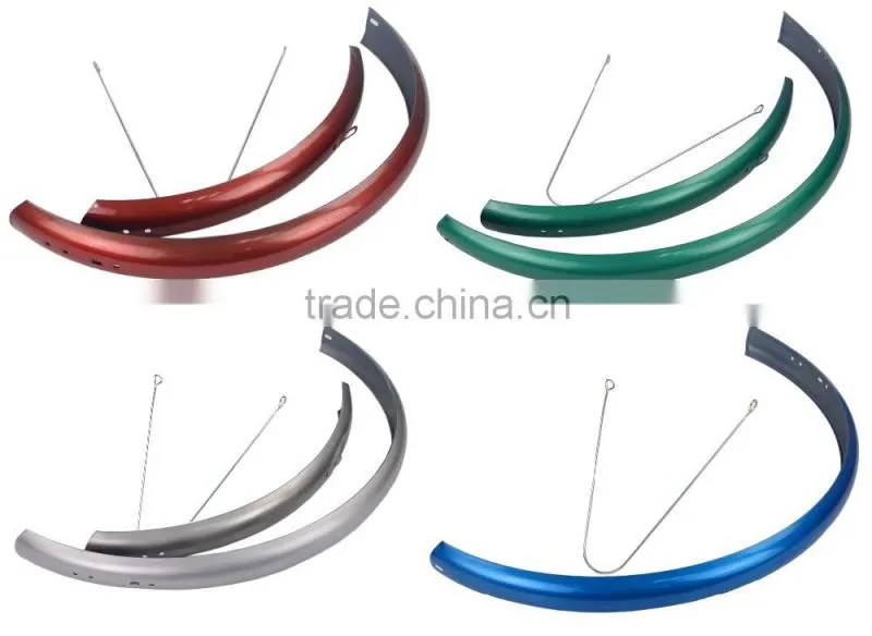 MTB bicycle mudguards 357 wholesale price fashionable lightweight durable plastic bicycle mudguards bicycle parts
