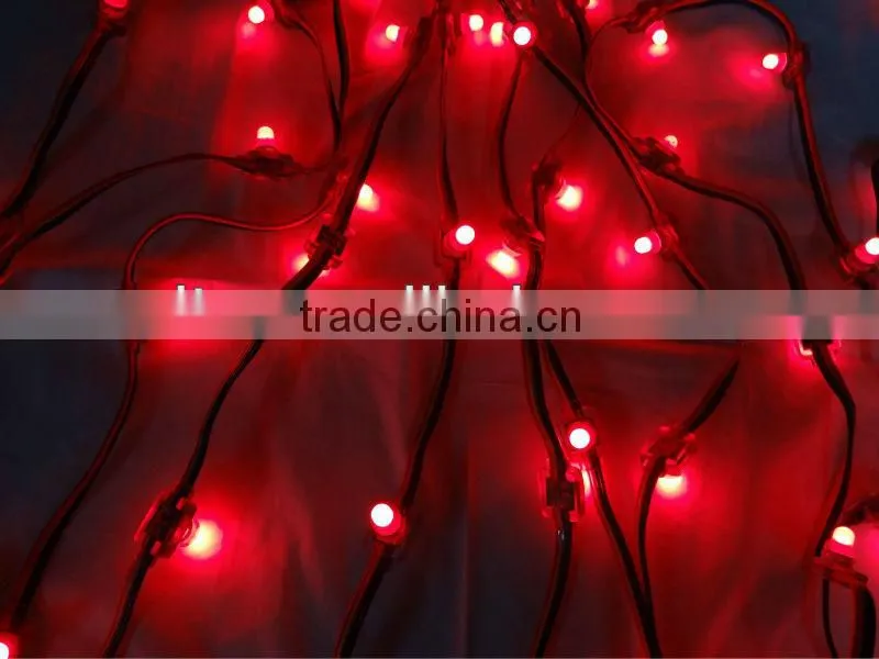 DC12V RGB dump node;100pcs a string;injection type;IP66