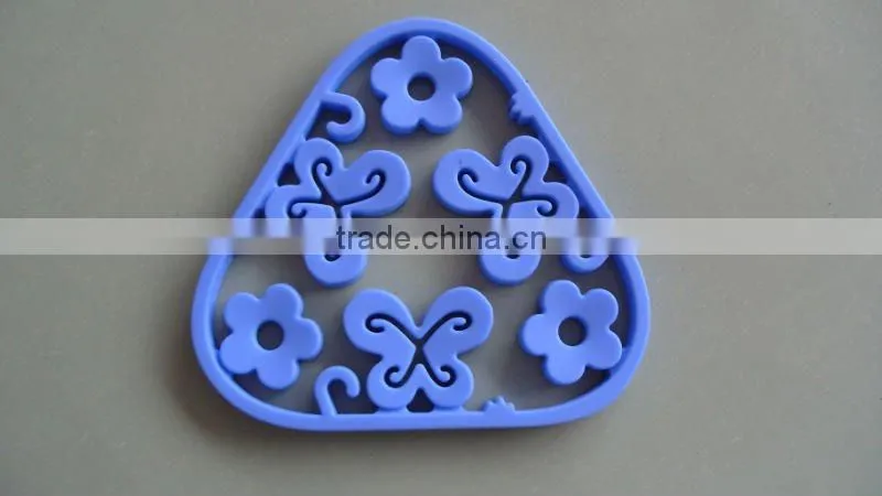 silicone triangle trivet