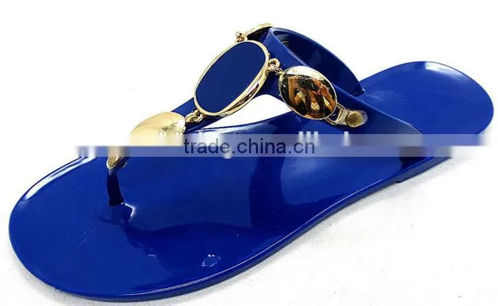 Crystal woman footwear decorative chains