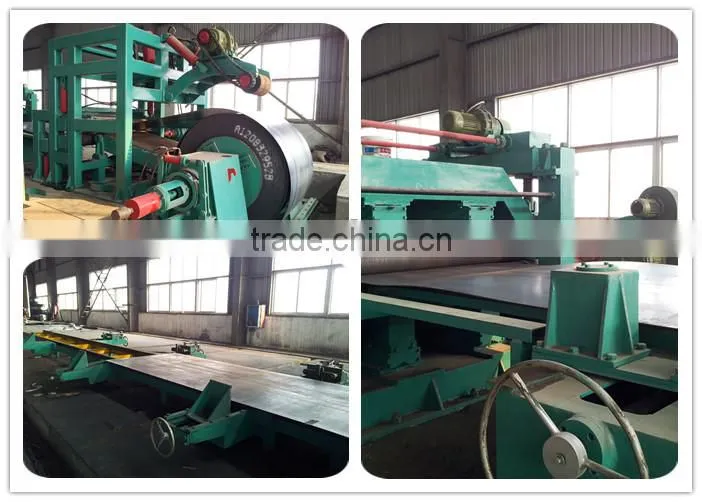 cross cut to length machine factory and flattening machine