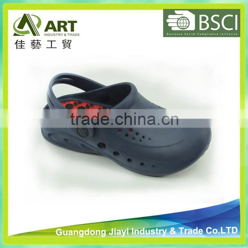 Men EVA Garden Clog Shoes Solid Color Massage Slipper