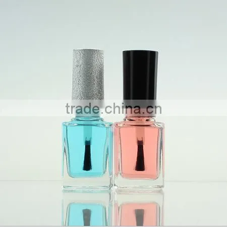 1/2OZ small Coated UV gel Bottles nail polish packaging glass bottle supplier