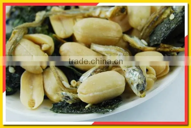 Wholesale Alibaba Fried Peanuts Mixed With Dried Wakame,Dried Clovefish