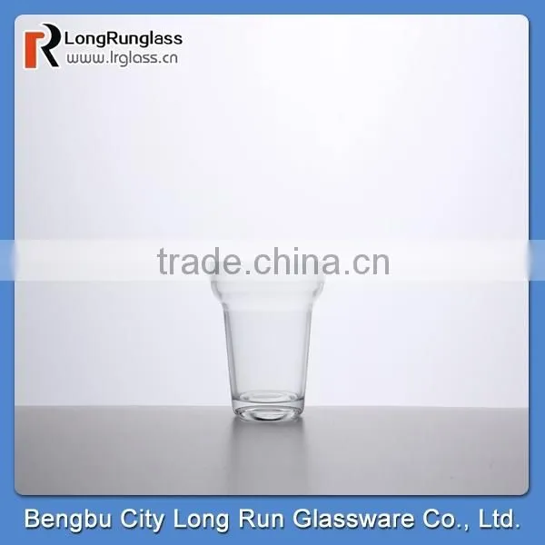 LongRun 118ml Anhui Bengbu glass factory custom tempered glass candle glass container