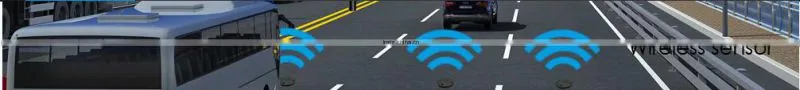 Rosim Sensors for Traffic Detection in Road Sensors for Wireless Electronic Traffic Control