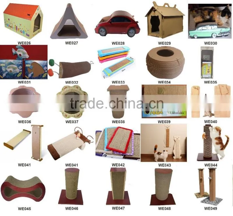 New Products pet Cat product corrugated cardboard cat scratcher