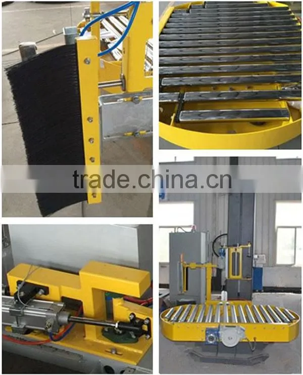 Plastic pallet bundling machine for transportation