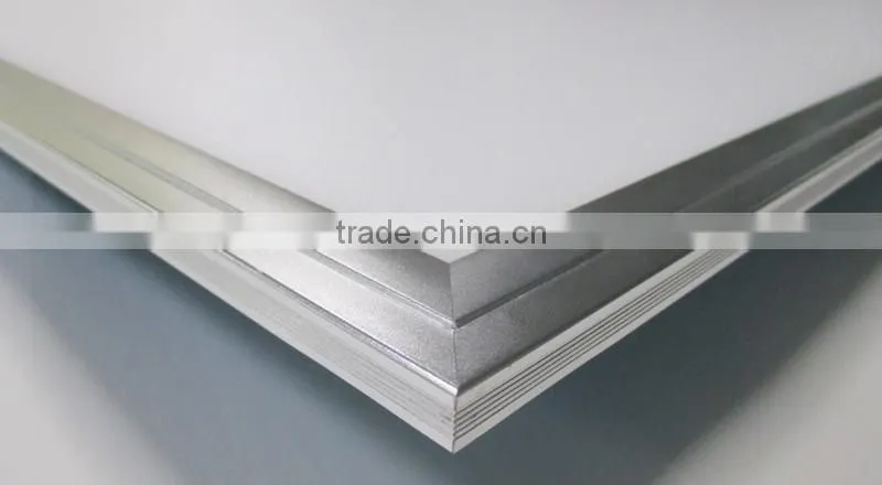 US Market Hot Selling DLC 4.0 110LM/W Anodized Silver Frame 5 Years' Warranty Indoor Lighting Flat LED Panel 2'x2' 40W