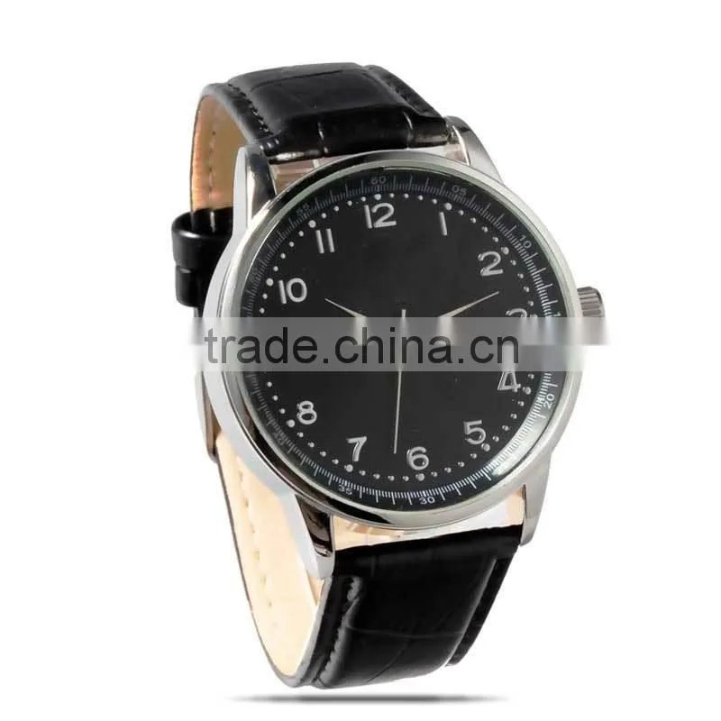 Fashion Leather men Chinese Wholeasle cheap watches in bulk
