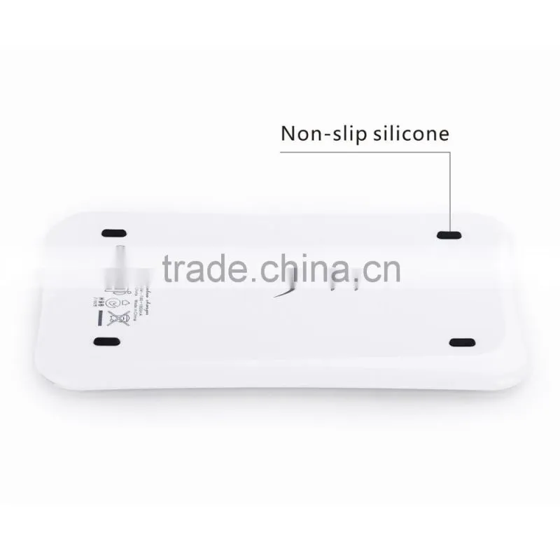 High performance qi wireless charger transmitter for iphone for samsung with no-slip silicone
