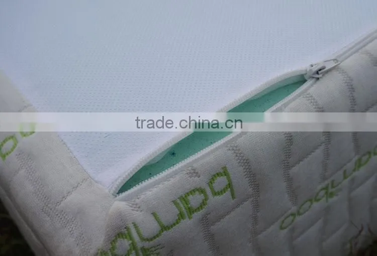 Bed bug waterproof bamboo mattress cover with zipper
